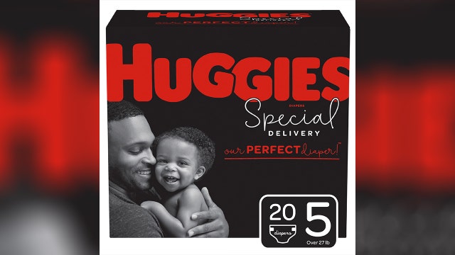Huggies puts fathers on diaper packages for the first time