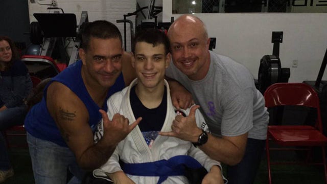 Inspirational jiu-jitsu blue belt with cerebral palsy, cancer dies at age 20
