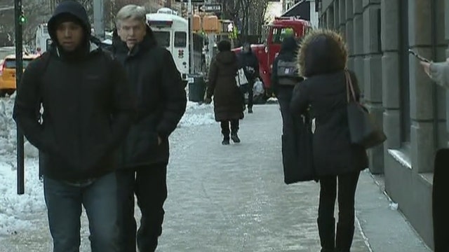 Ice-covered streets, snow remain from March storm
