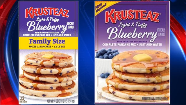 Recall: Krusteaz Blueberry Pancake Mix