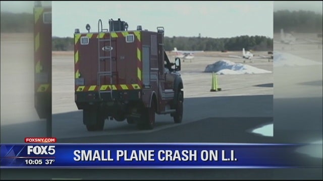 Deadly plane crash at Long Island airport