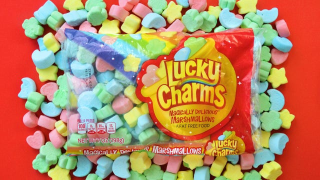 ‘Magically Delicious': Lucky Charms grants our wish for bags of giant marshmallows only