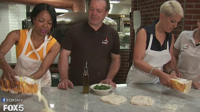 Making and eating Neapolitan pies at Kesté Pizza
