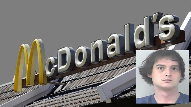 Police: Man tried to pay for McDonald's with bag of weed