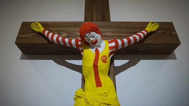 'McJesus' sculpture sparks outrage among Israel's Christians