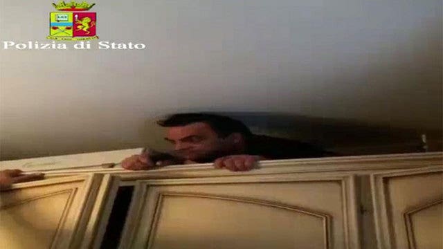 Fugitive mob boss found hiding in home bunker