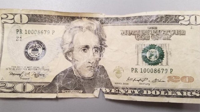 Movie prop money being passed as real in Pennsylvania