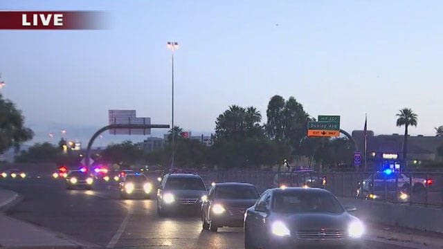Naked man hit by car on freeway following altercation at Phoenix hotel