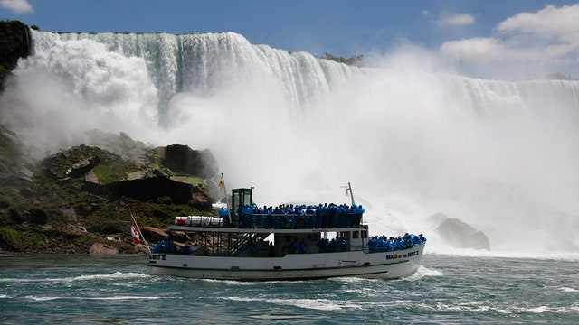 Niagara Falls temporarily 'shut off'?
