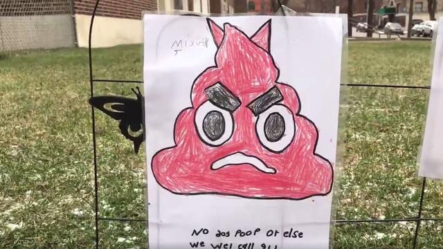 Minneapolis students take a stand: 'No more dog poop or we'll call 911'
