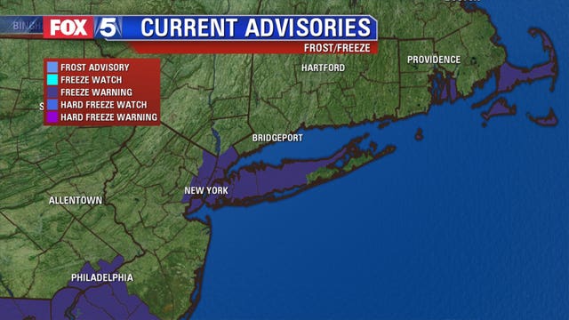 Arctic blast chills New York area