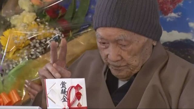 World's oldest man, 113, dies at his home in northern Japan