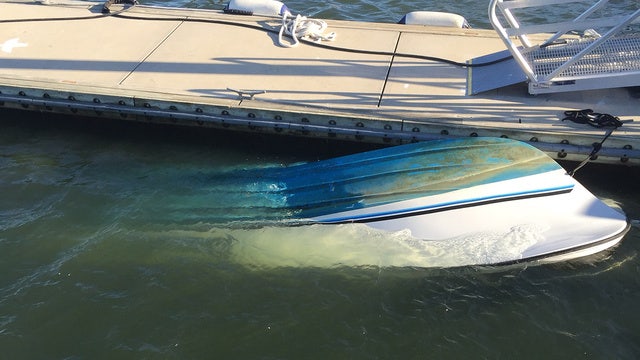 Boat capsizes in Jones Beach Inlet, boater dies