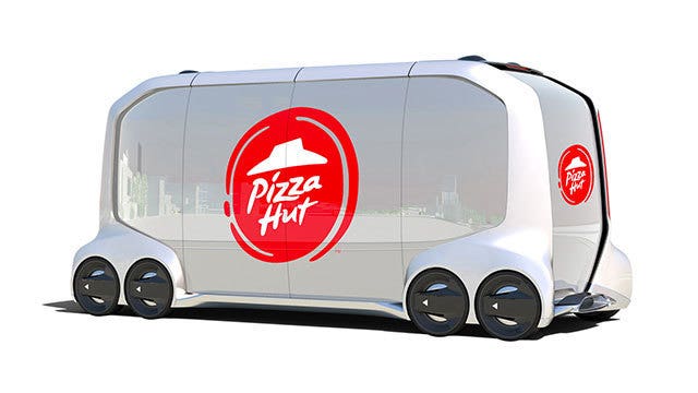 Pizza Hut looks to driverless deliveries