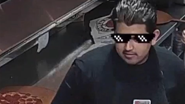 Pizza chain employee makes heroic save of hot pie in viral video