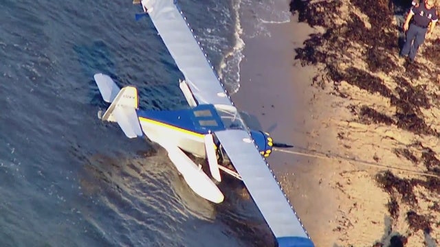 Seaplane crashes into LI bay