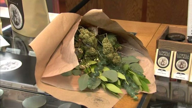 Marijuana bouquets for Valentine's Day