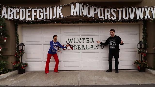 Costa Mesa man turns home into a Christmas 'Winter PUNderland' sensation