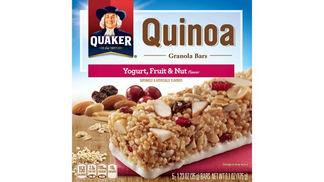 Granola bar recall