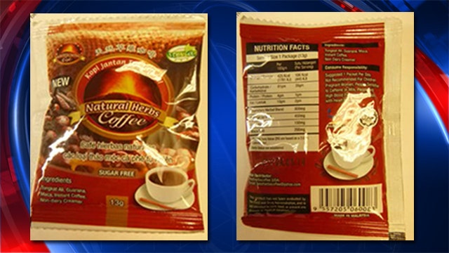 Company recalls coffee with Viagra-like substance