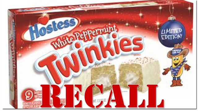 Twinkies recalled for possible salmonella contamination