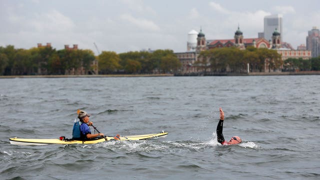 Man plans to swim around the world