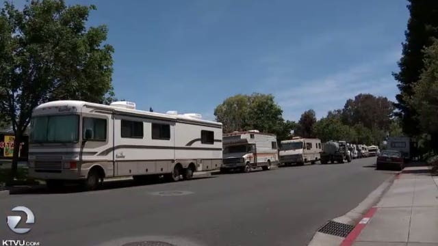 Some San Jose residents turn to RVs for affordable housing