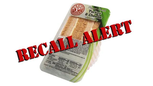 Premo turkey and cheese sandwiches recalled