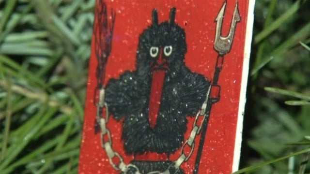 Satanists upset over ornaments stolen from tree