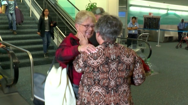 Sisters meet for first time, thanks to DNA webs