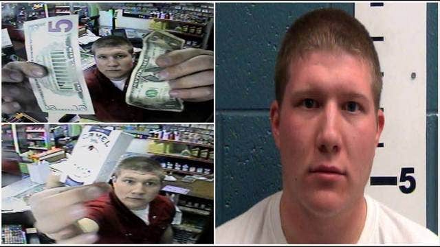 Man breaks into store and pays for cigarettes