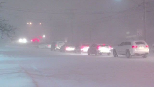 NY has sleet, snow, rain in a day