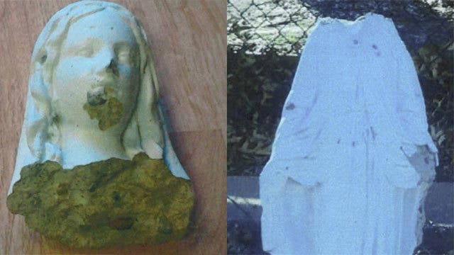 Virgin Mary statue beheaded at Long Island church