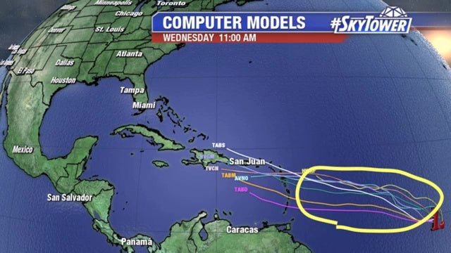 Distant tropical depression "likely" this weekend