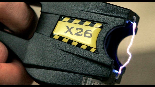 'Tase-A-Cop': Police union raffles stun-gunning cop