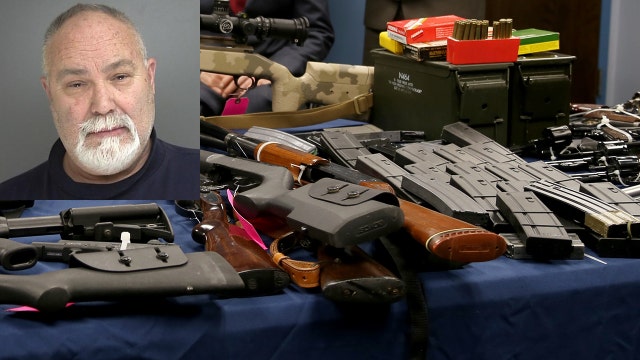 Guns and ammo seized on Long Island