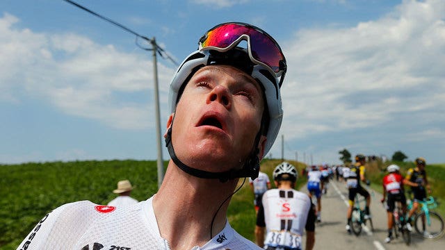Tour de France riders sprayed with tear gas