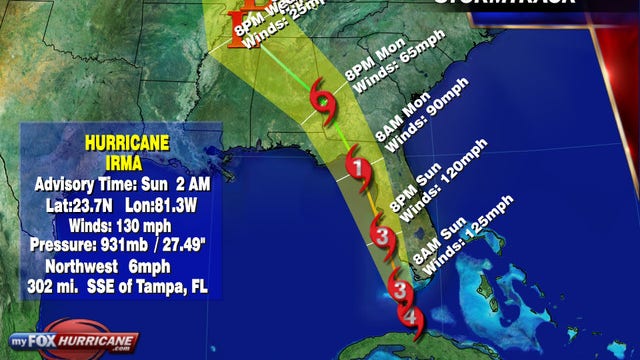 'I'm scared to death' says Key West woman riding out storm