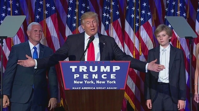 Donald Trump wins White House in astonishing victory