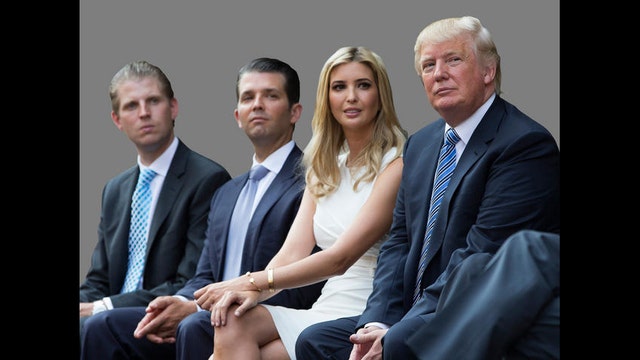 Trump children's roles blur line between transition, company