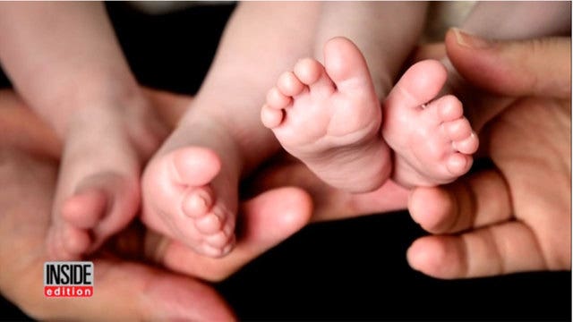 Set of twins have different fathers