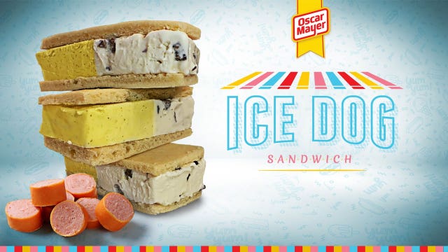 Oscar Mayer creates hot-dog-flavored ice cream sandwich