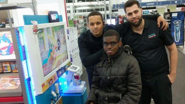 Teen surprised with video game after playing at store every day