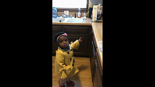 Little girl pleads for Alexa to play 'Baby Shark' and her reaction is priceless