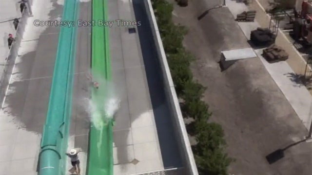 10-year-old thrown from 3-story-tall waterslide
