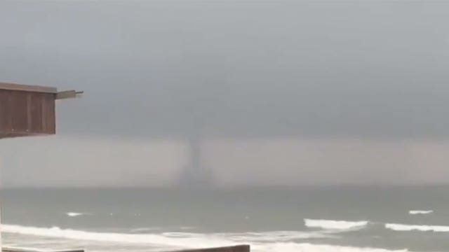 Water spout spotted off Long Island