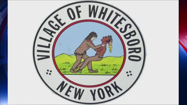 Central NY village to hold vote on contested logo