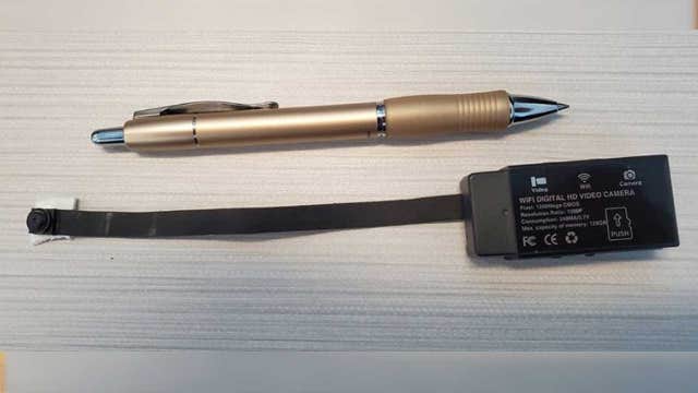 Hidden wifi camera found in Starbucks bathroom