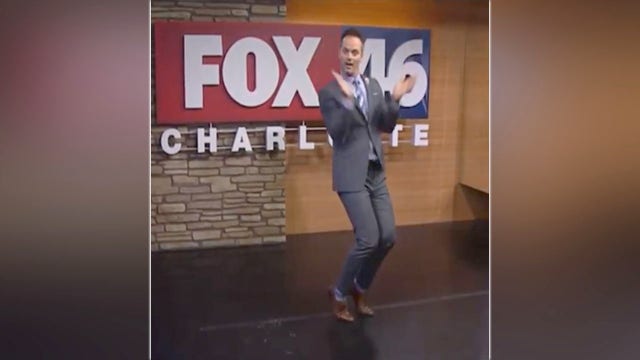 FOX 46 Meteorologist Nick Kosir attempts 'Slide Like This Challenge' and nails it