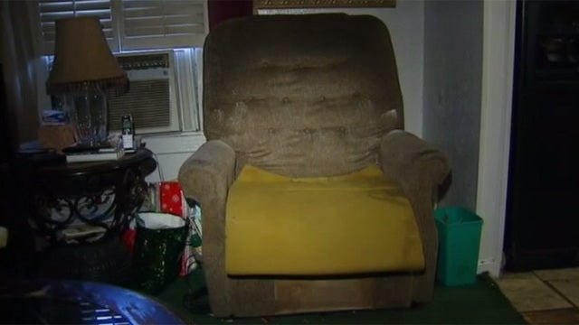 Woman stuck in chair for weeks